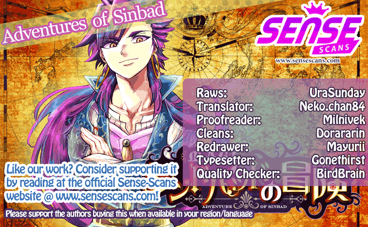 Magi - Sinbad no Bouken Chapter 141 page 1 - Chapter 141: Various Paths