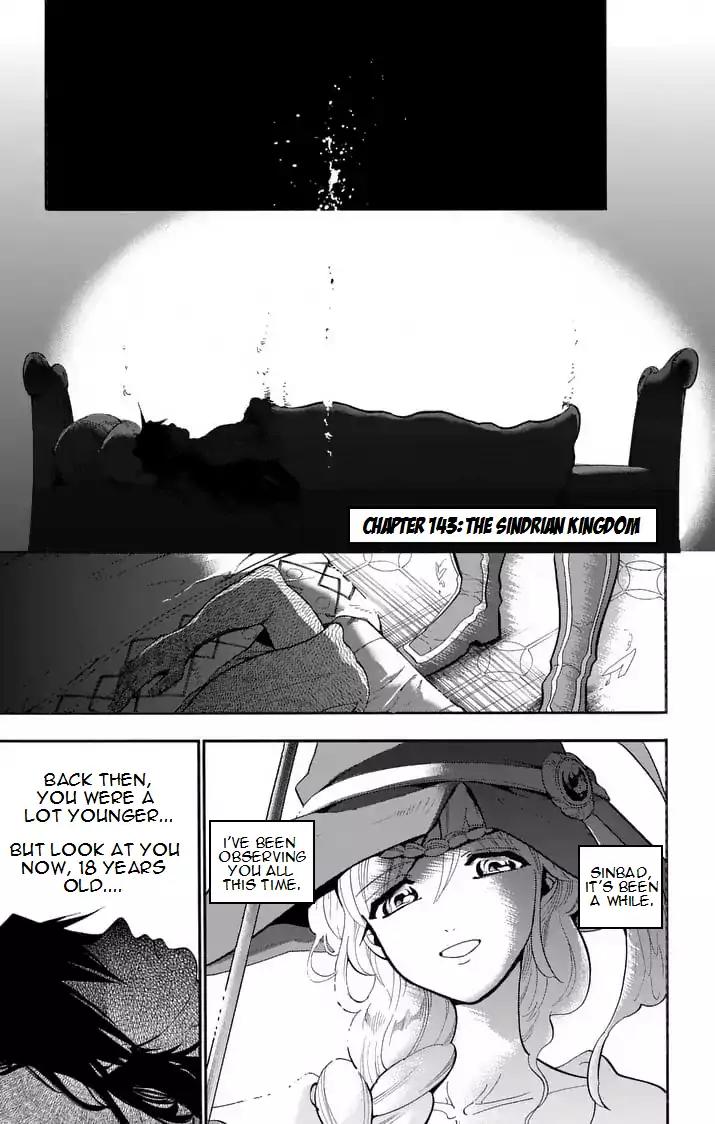 Magi - Sinbad no Bouken Chapter 143 page 1 - Chapter 143: The Sindrian Kingdom
