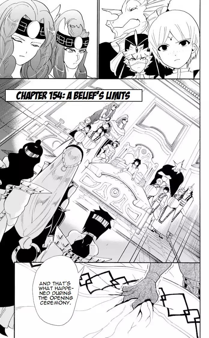 Magi - Sinbad no Bouken Chapter 154 page 1 - Chapter 154: A Belief's Limits