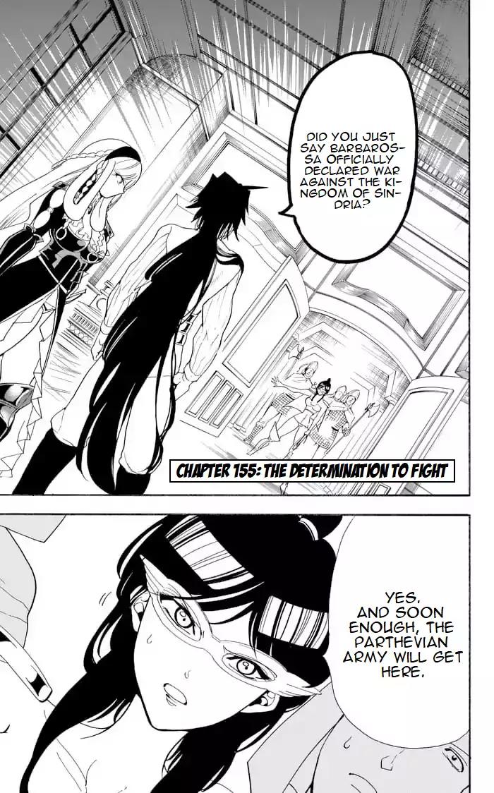 Magi - Sinbad no Bouken Chapter 155 page 1 - Chapter 155: The Determination To Fight