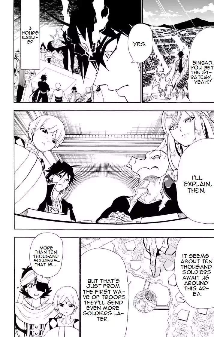 Magi - Sinbad no Bouken Chapter 156 page 3 - Chapter 156: War Begins