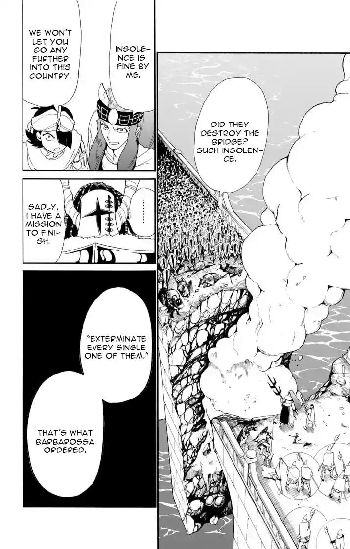 Magi - Sinbad no Bouken Chapter 158 page 13 - Chapter 158: Chaos