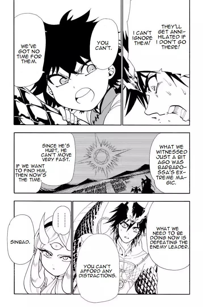 Magi - Sinbad no Bouken Chapter 158 page 3 - Chapter 158: Chaos