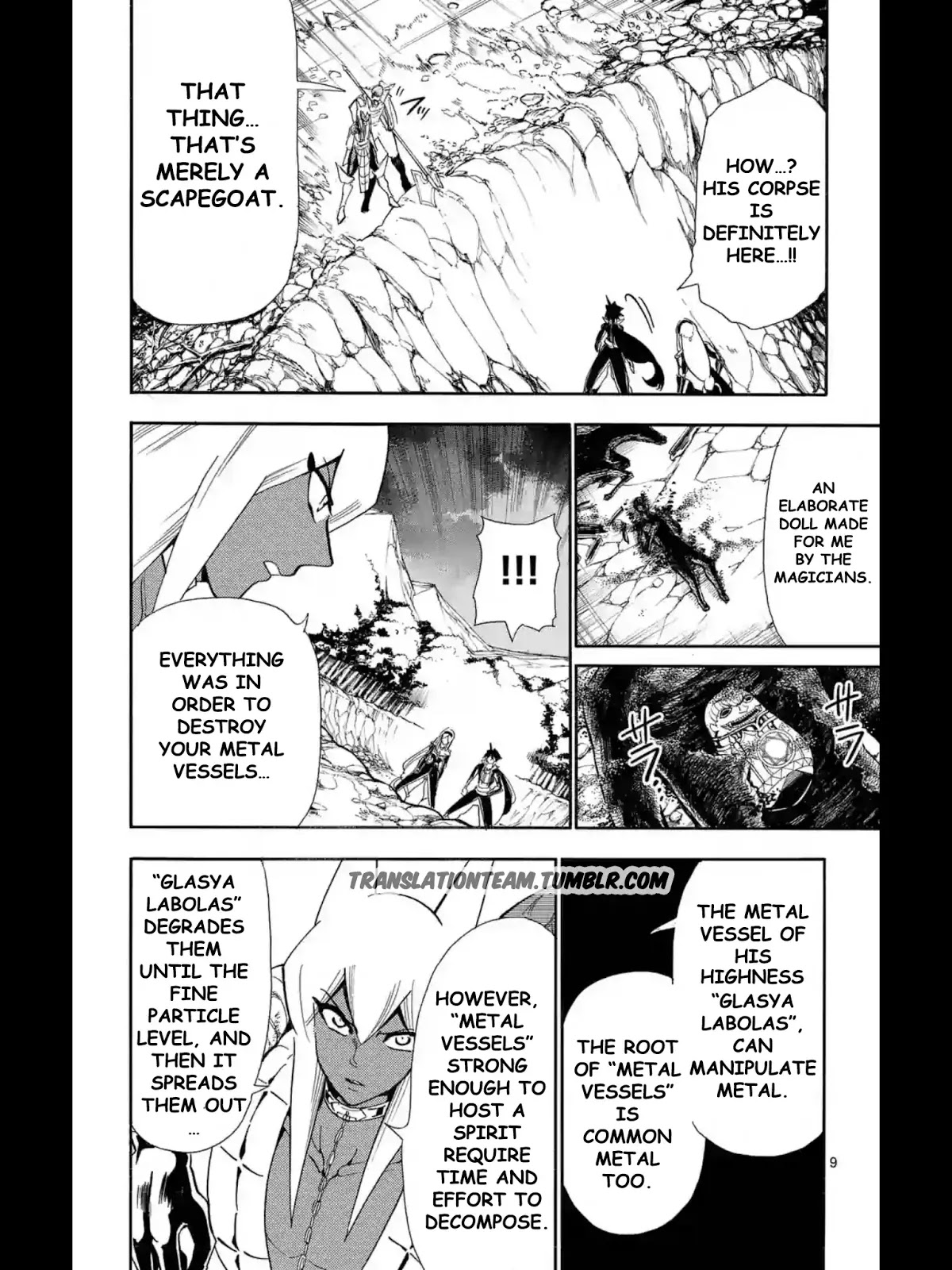 Magi - Sinbad no Bouken Chapter 163 page 10 - Chapter 163: Betrayal