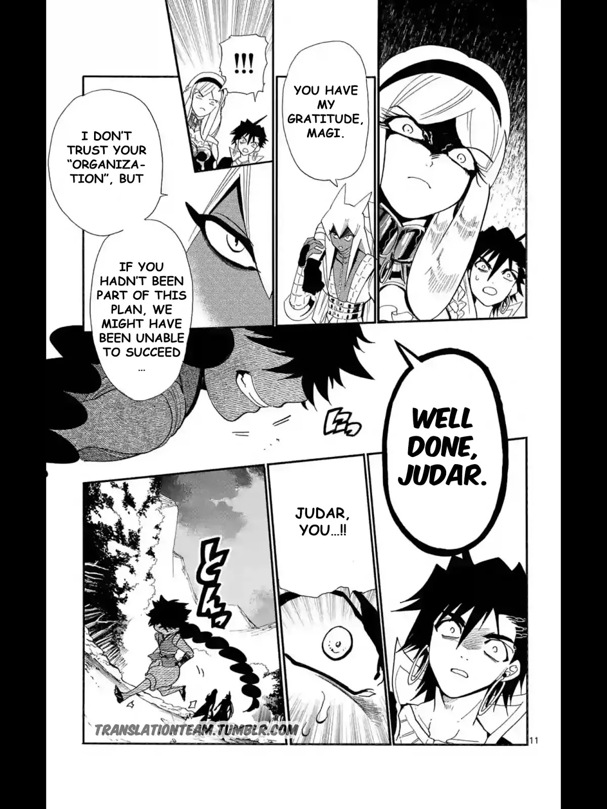 Magi - Sinbad no Bouken Chapter 163 page 12 - Chapter 163: Betrayal