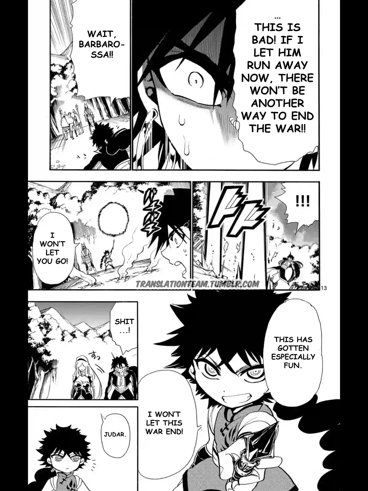 Magi - Sinbad no Bouken Chapter 163 page 14 - Chapter 163: Betrayal