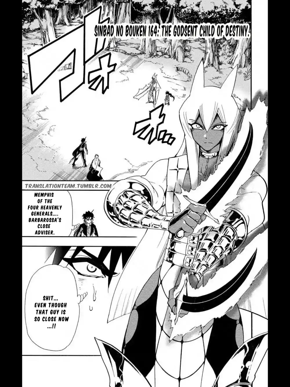 Magi - Sinbad no Bouken Chapter 164 page 2 - Chapter 164: The Godsent child of destiny
