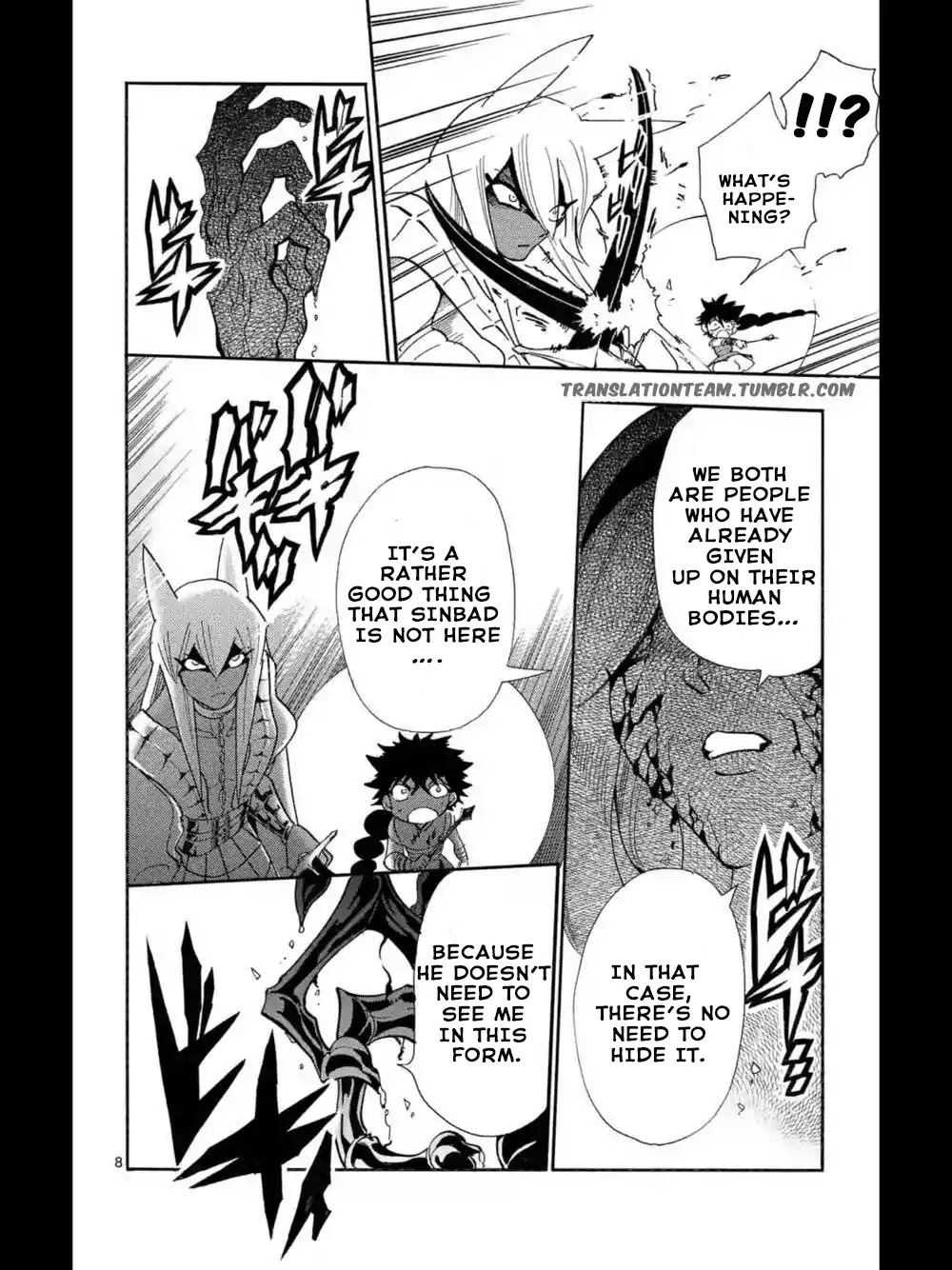 Magi - Sinbad no Bouken Chapter 164 page 9 - Chapter 164: The Godsent child of destiny