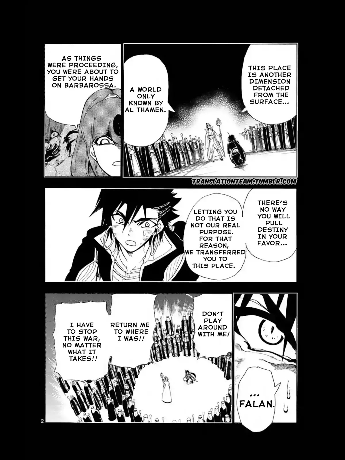 Magi - Sinbad no Bouken Chapter 165 page 3 - Chapter 165: An Invitation to Despair