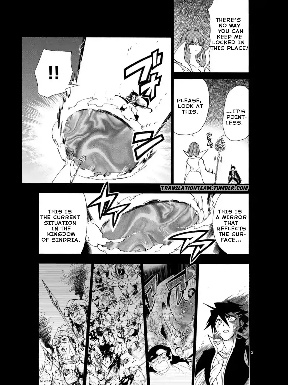 Magi - Sinbad no Bouken Chapter 165 page 4 - Chapter 165: An Invitation to Despair