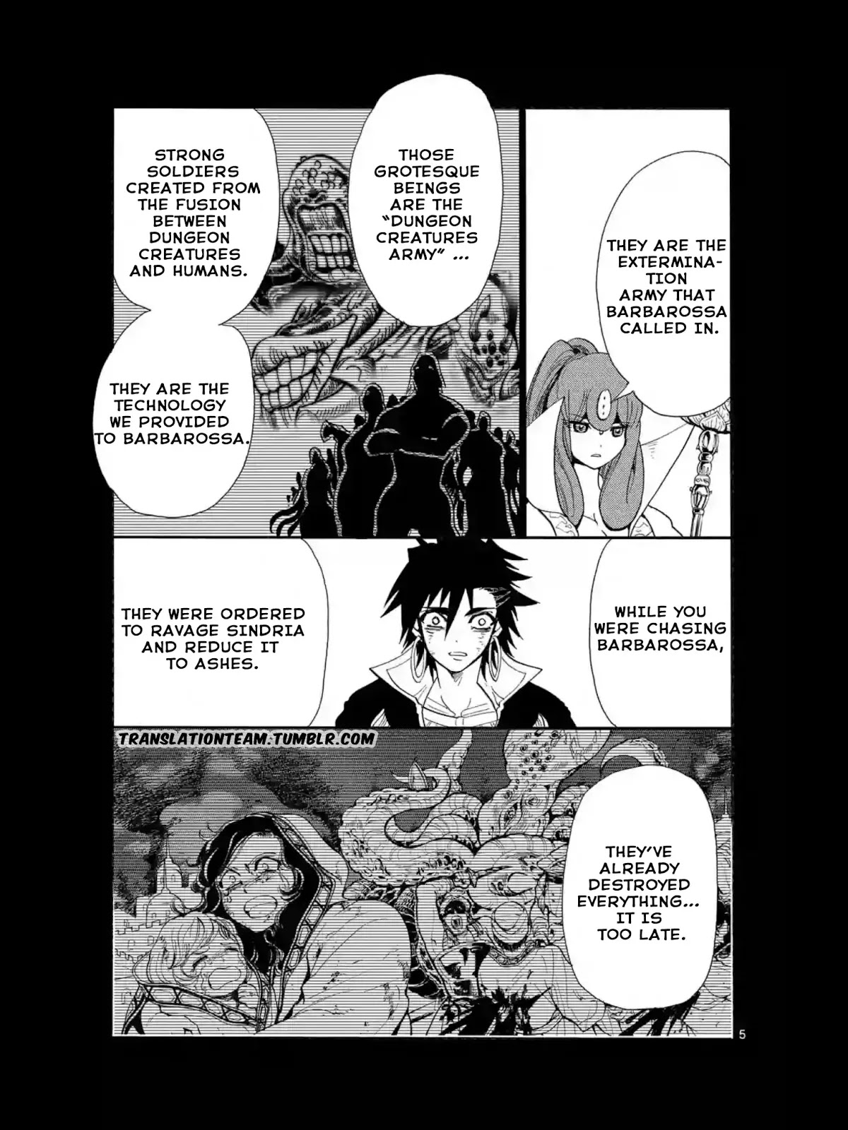 Magi - Sinbad no Bouken Chapter 165 page 6 - Chapter 165: An Invitation to Despair