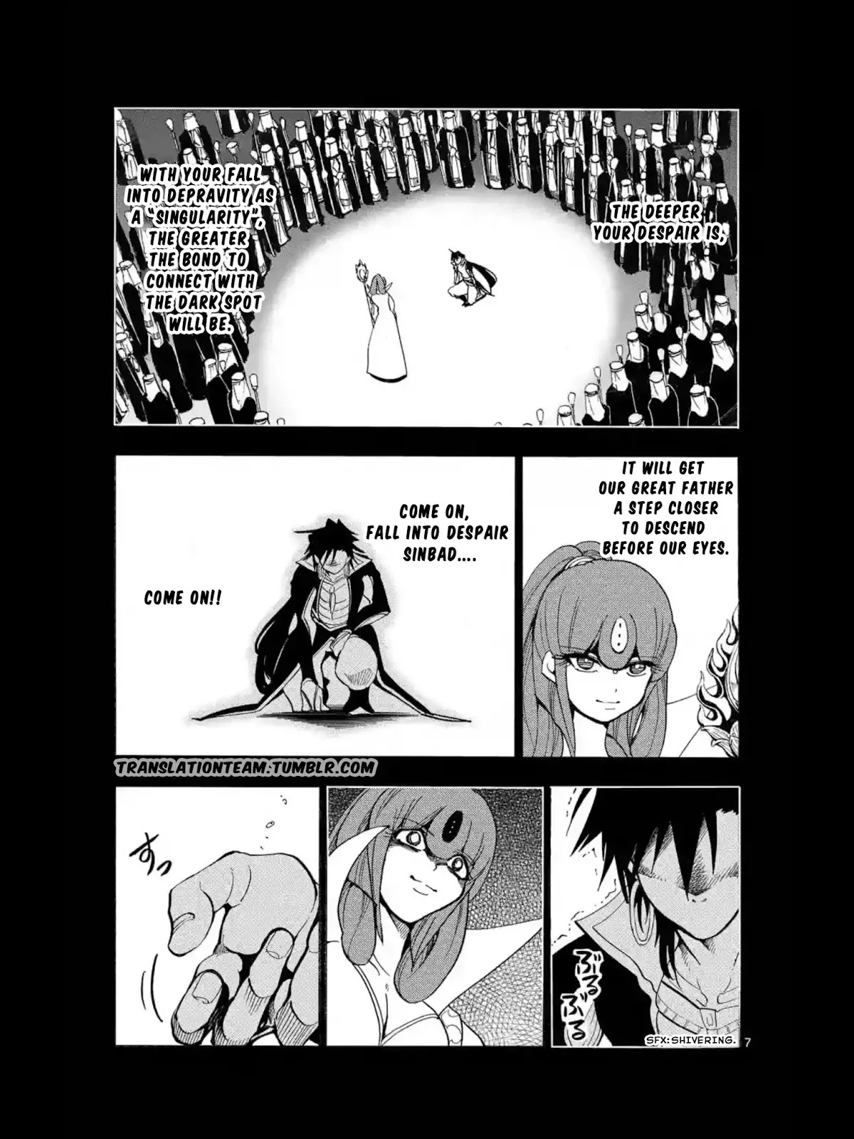 Magi - Sinbad no Bouken Chapter 165 page 8 - Chapter 165: An Invitation to Despair