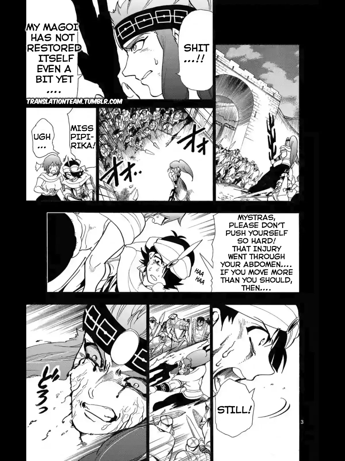 Magi - Sinbad no Bouken Chapter 166 page 4 - Chapter 166: Mystras