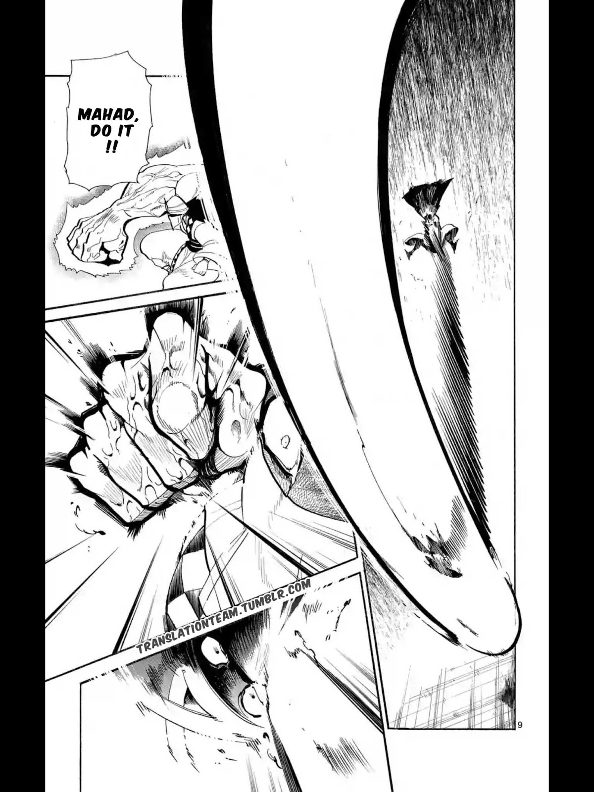 Magi - Sinbad no Bouken Chapter 167 page 10 - Chapter 167: Determination to protect, Spirit to fight
