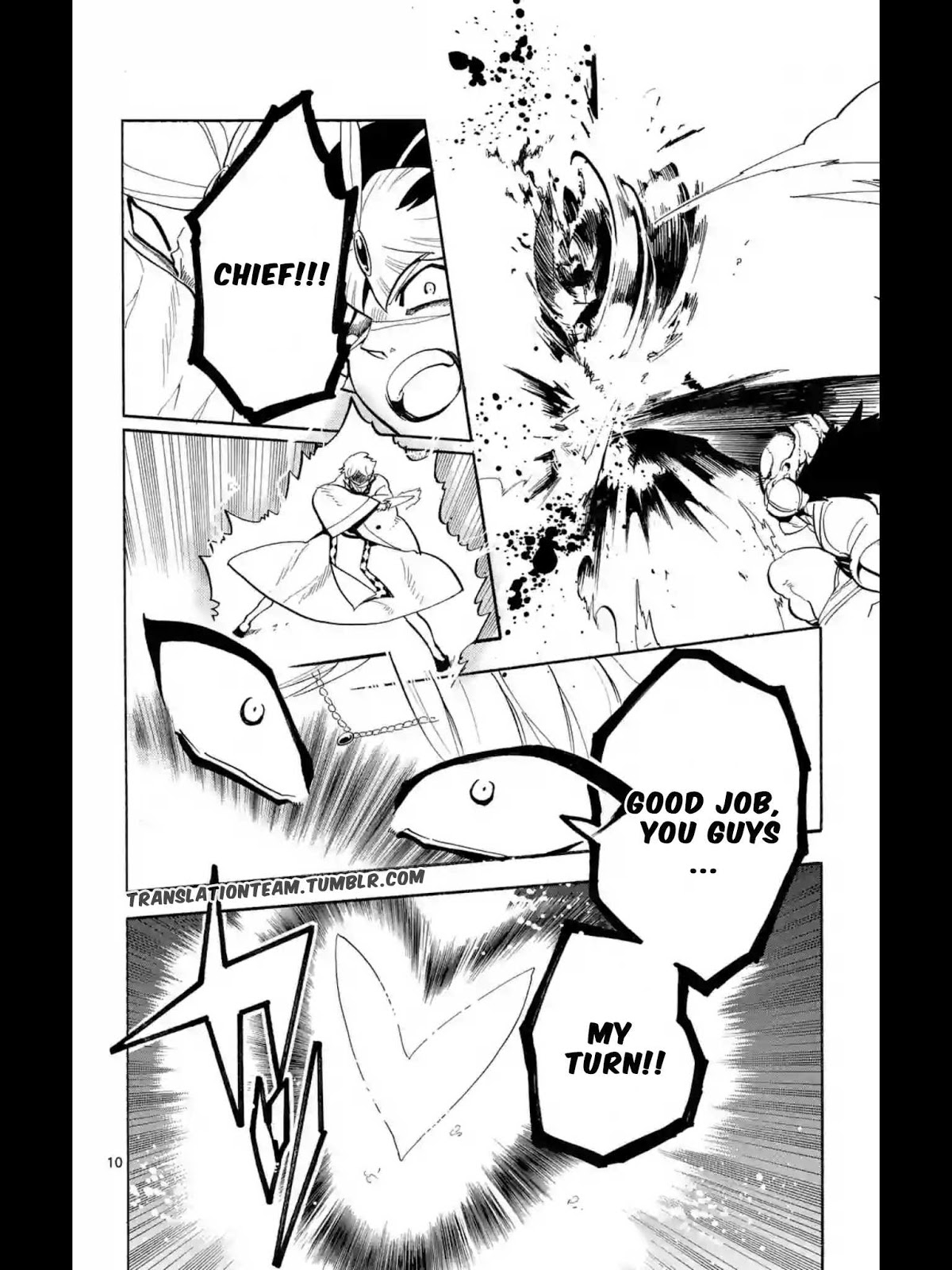 Magi - Sinbad no Bouken Chapter 167 page 11 - Chapter 167: Determination to protect, Spirit to fight