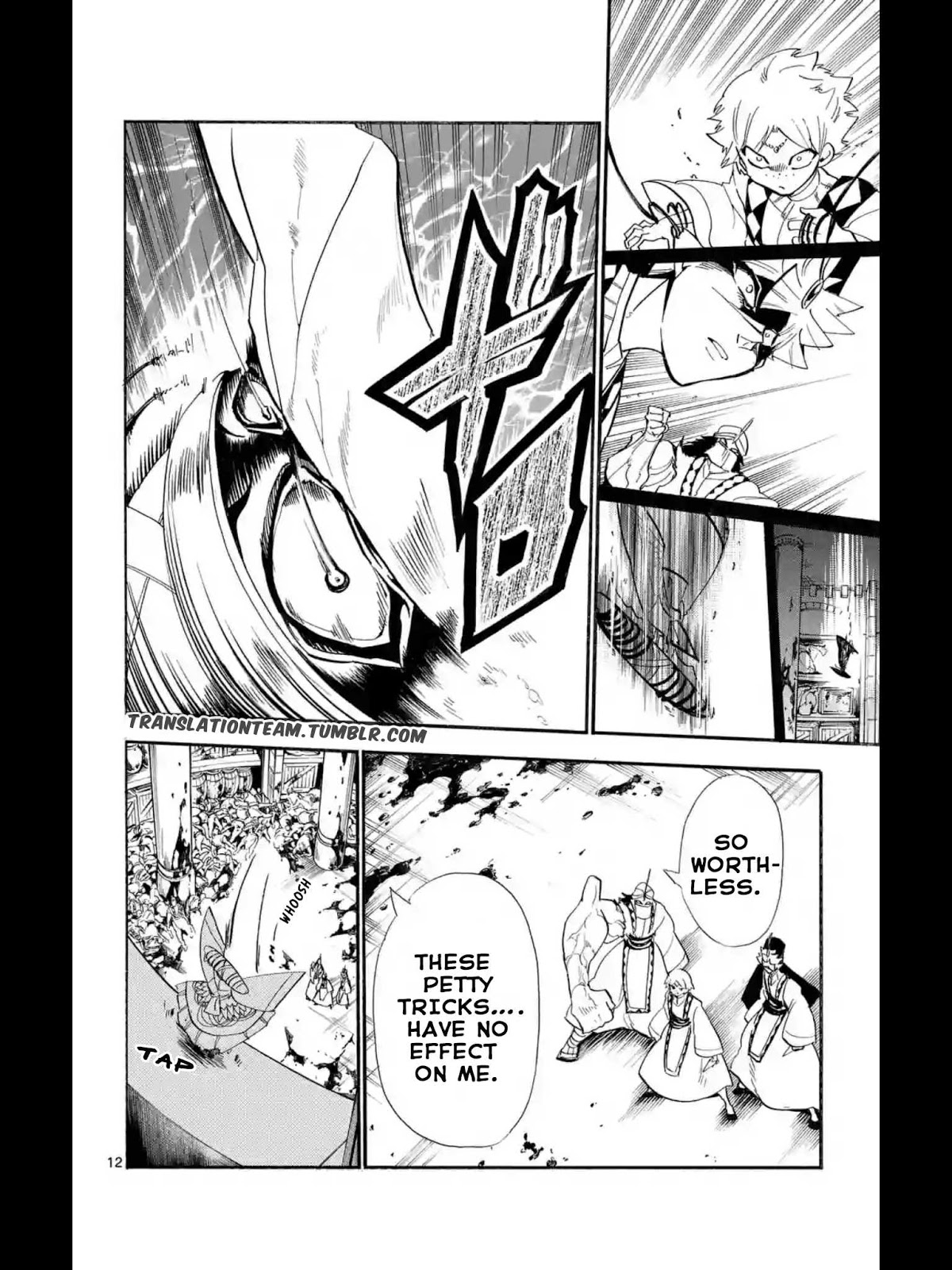 Magi - Sinbad no Bouken Chapter 167 page 13 - Chapter 167: Determination to protect, Spirit to fight
