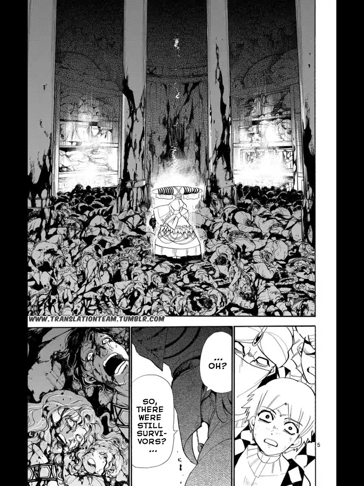 Magi - Sinbad no Bouken Chapter 167 page 6 - Chapter 167: Determination to protect, Spirit to fight