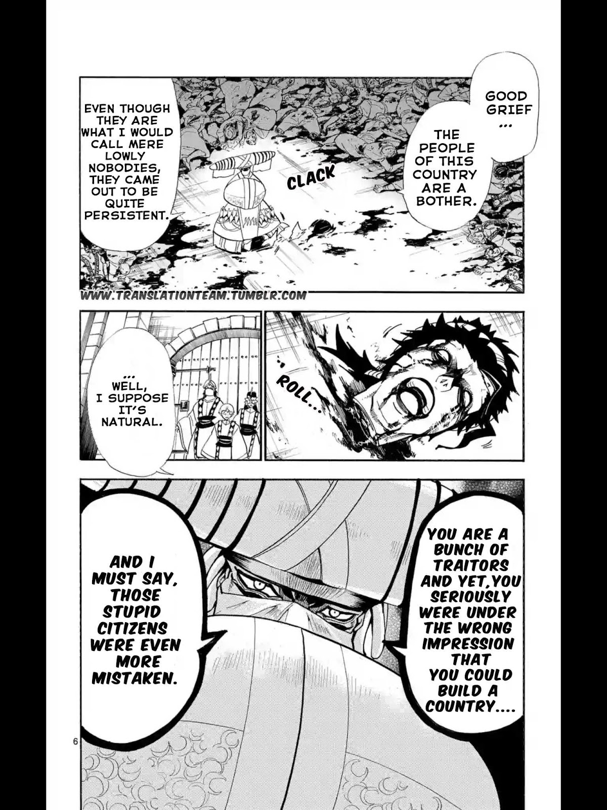 Magi - Sinbad no Bouken Chapter 167 page 7 - Chapter 167: Determination to protect, Spirit to fight