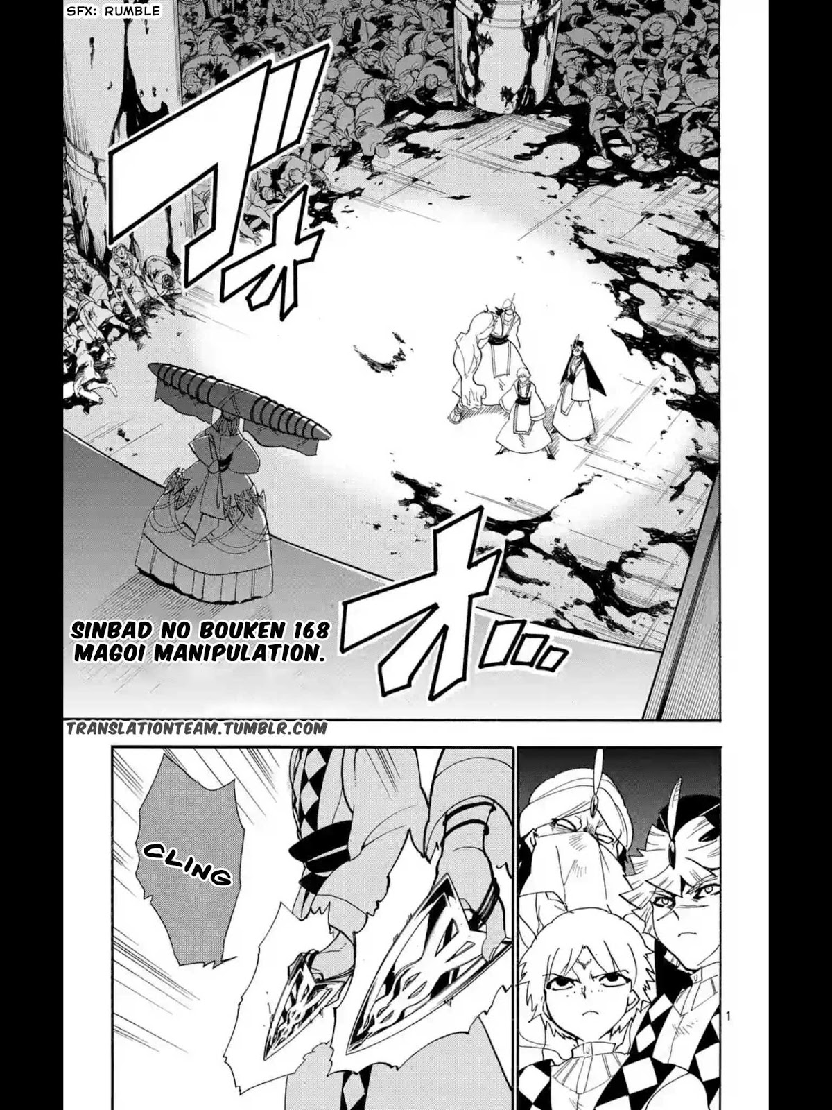 Magi - Sinbad no Bouken Chapter 168 page 2 - Chapter 168: Magoi Manipulation