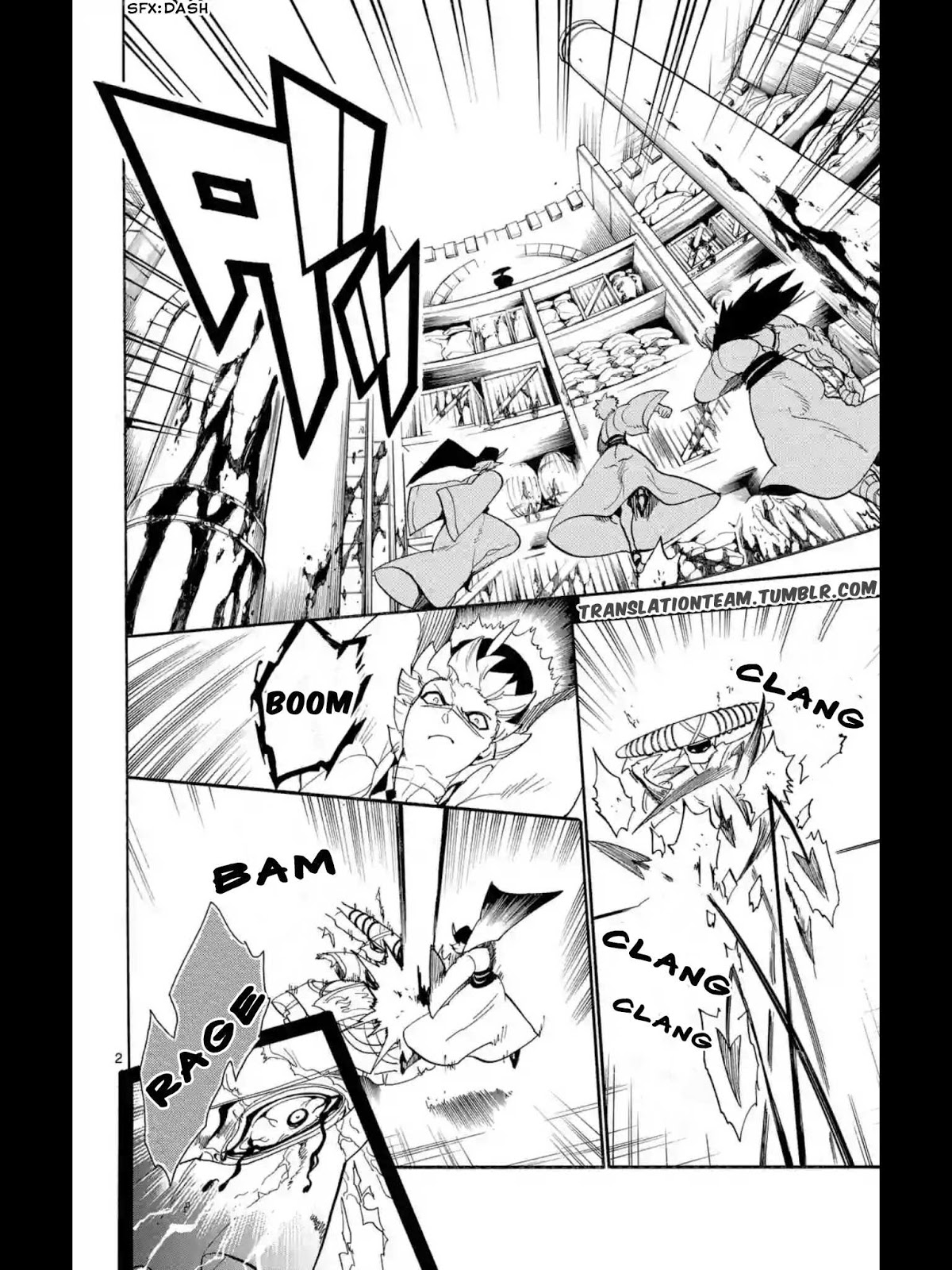 Magi - Sinbad no Bouken Chapter 168 page 3 - Chapter 168: Magoi Manipulation
