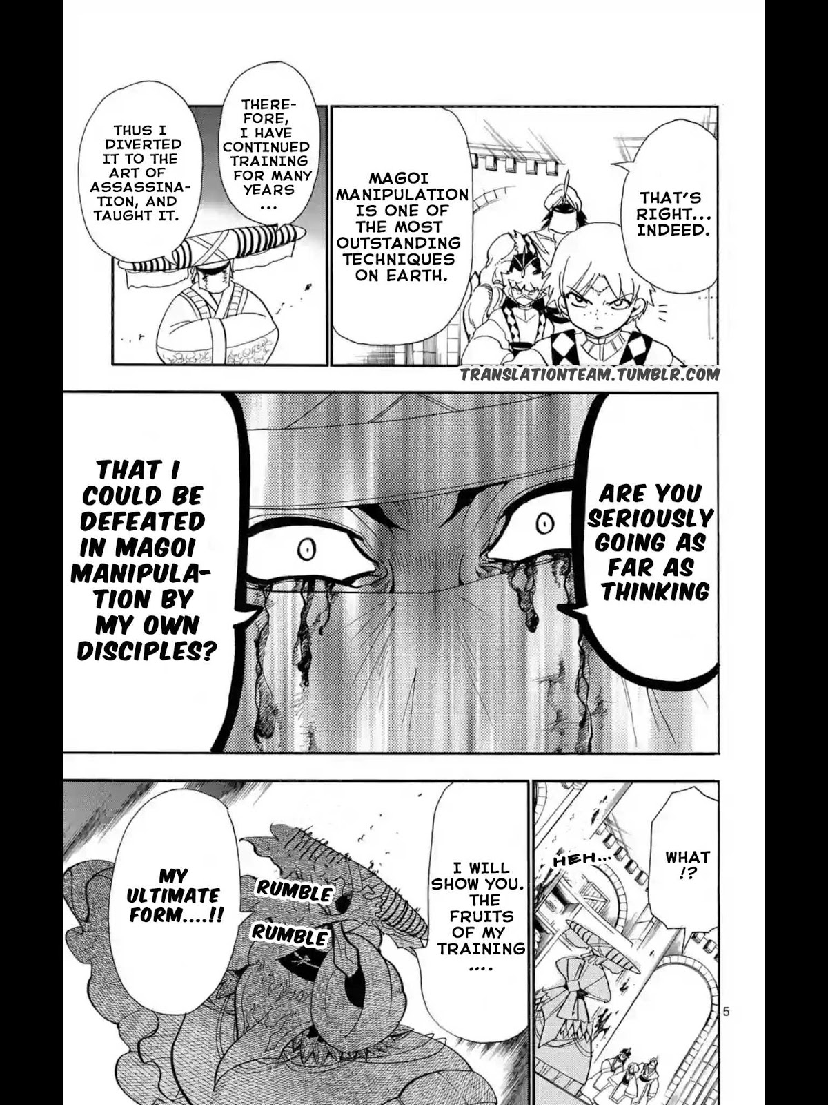 Magi - Sinbad no Bouken Chapter 168 page 6 - Chapter 168: Magoi Manipulation
