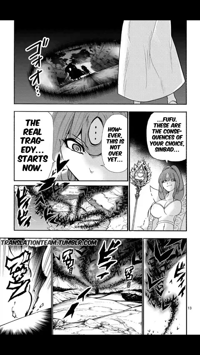 Magi - Sinbad no Bouken Chapter 170 page 14 - Chapter 170: Grieve