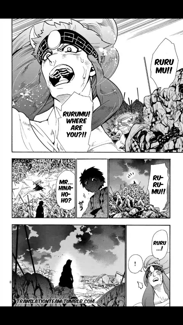 Magi - Sinbad no Bouken Chapter 171 page 9 - Chapter 171: Rurumu