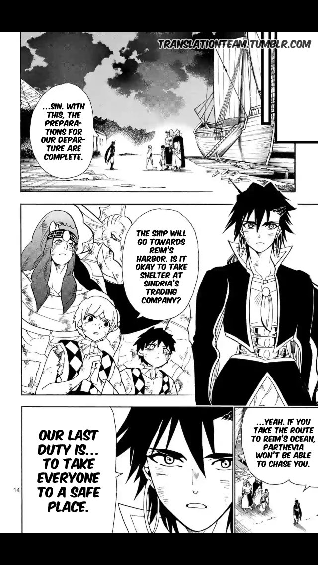 Magi - Sinbad no Bouken Chapter 172 page 14 - Chapter 172: For whom