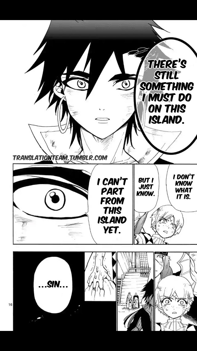 Magi - Sinbad no Bouken Chapter 172 page 16 - Chapter 172: For whom