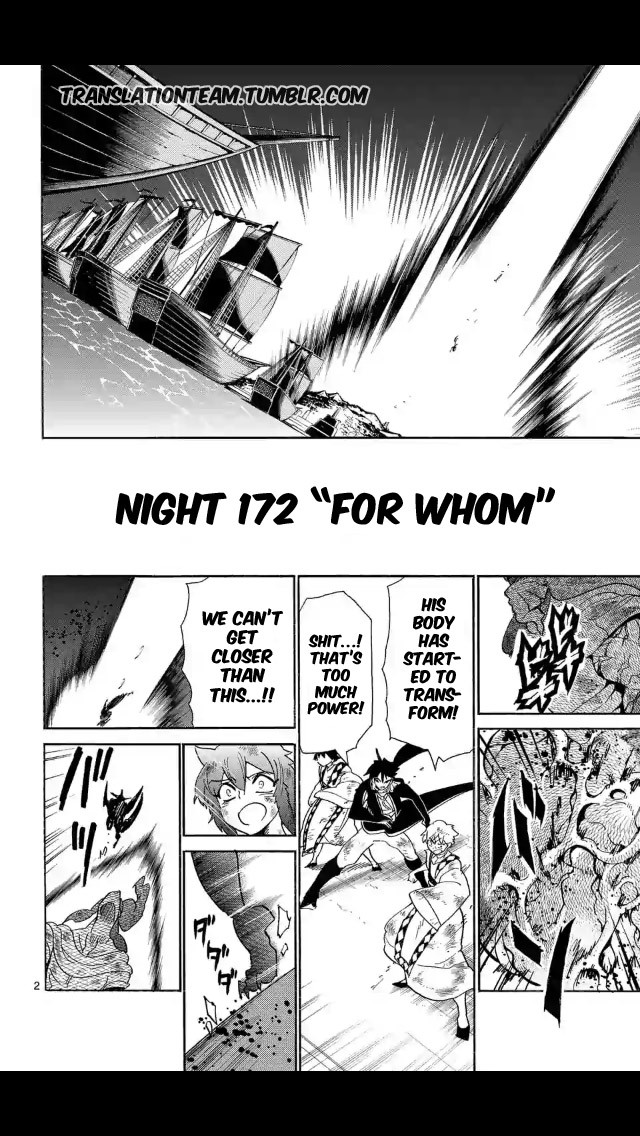 Magi - Sinbad no Bouken Chapter 172 page 3 - Chapter 172: For whom