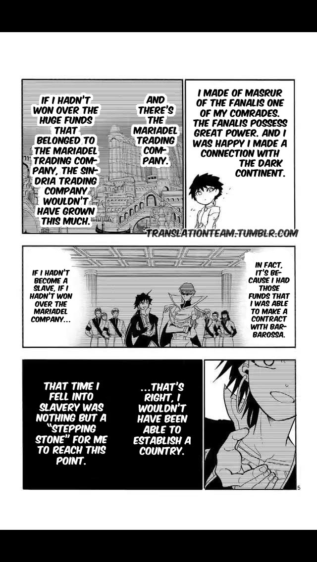 Magi - Sinbad no Bouken Chapter 173 page 6 - Chapter 173: The man named Sinbad