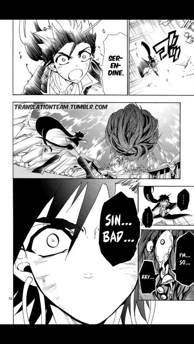 Magi - Sinbad no Bouken Chapter 174 page 13 - Chapter 174: The dark spot