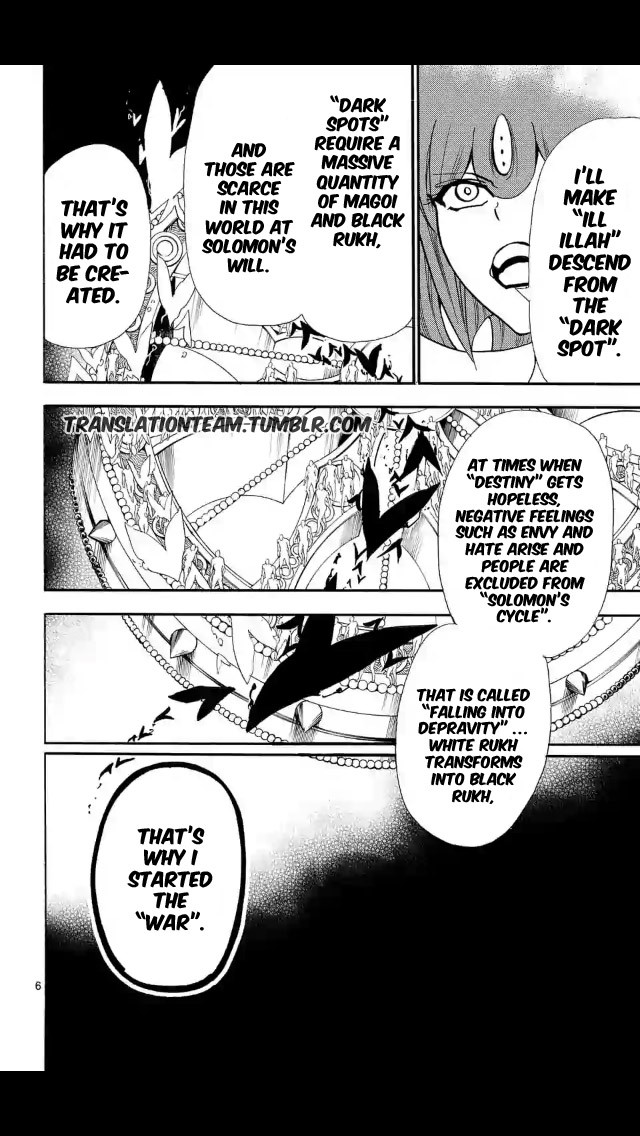 Magi - Sinbad no Bouken Chapter 174 page 7 - Chapter 174: The dark spot
