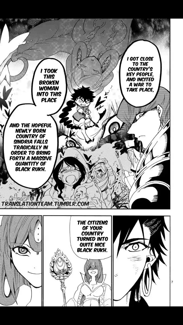 Magi - Sinbad no Bouken Chapter 174 page 8 - Chapter 174: The dark spot