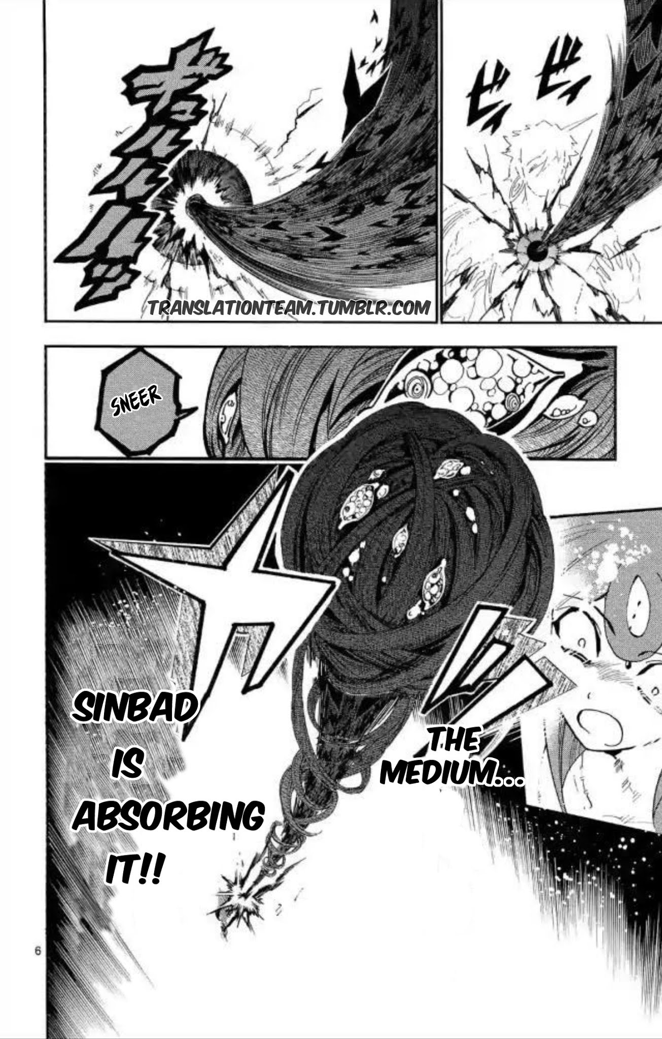 Magi - Sinbad no Bouken Chapter 175 page 7 - Chapter 175: Descent