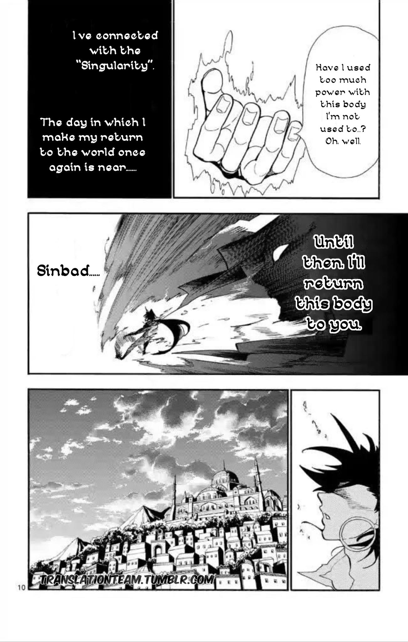 Magi - Sinbad no Bouken Chapter 176 page 11 - Chapter 176: Beyond the end