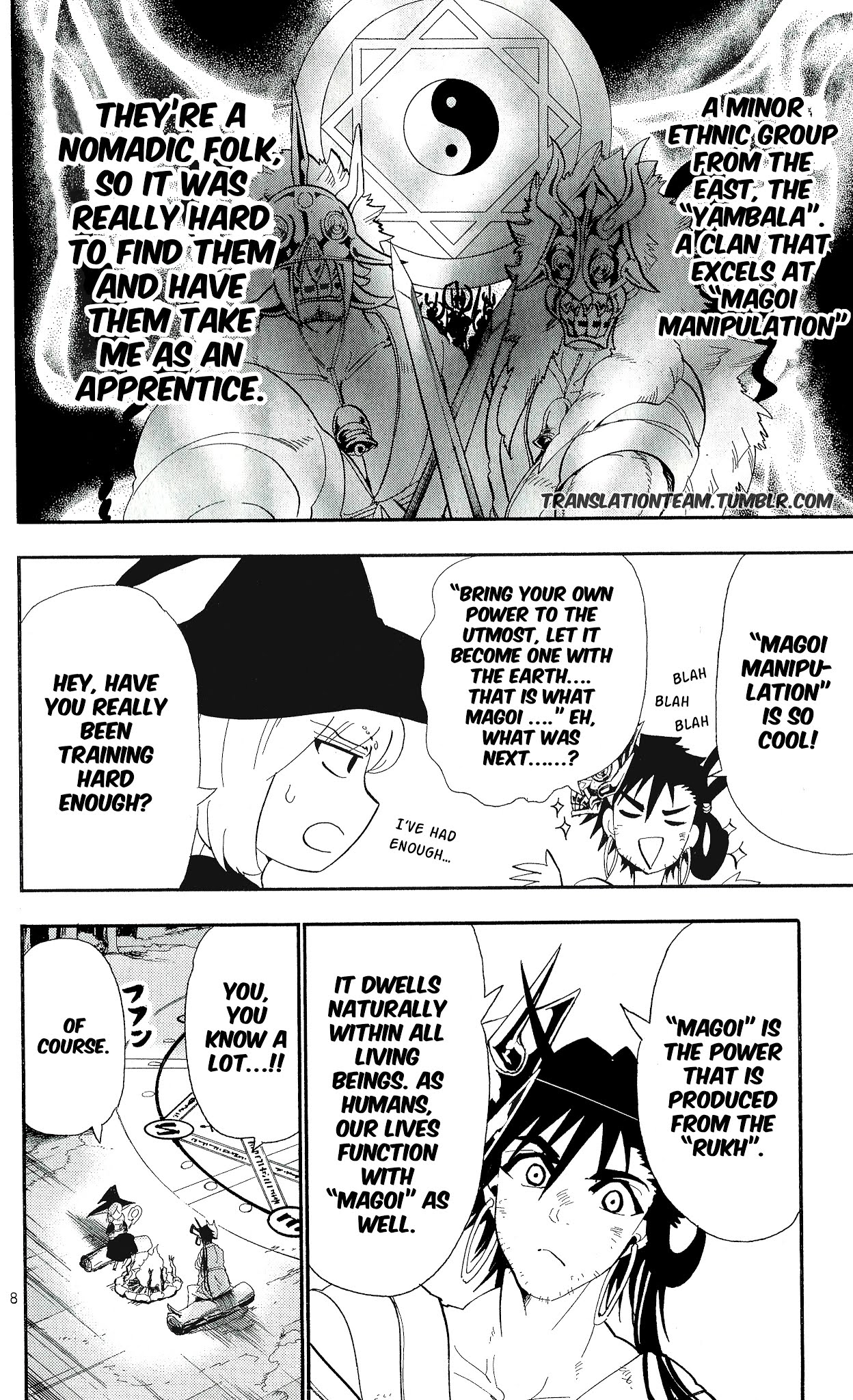 Magi - Sinbad no Bouken Chapter 178 page 9 - Chapter 178: The magician Yamraiha