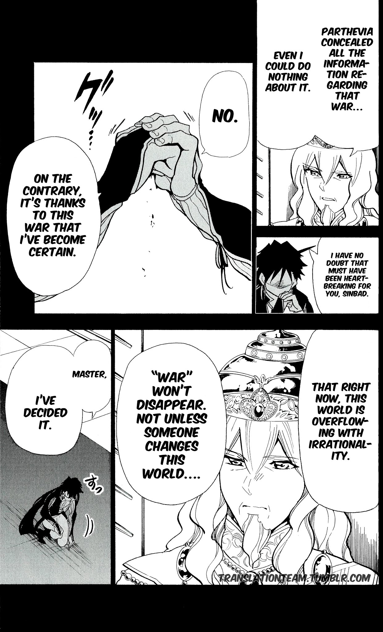 Magi - Sinbad no Bouken Chapter 179 page 12 - Chapter 179: Return