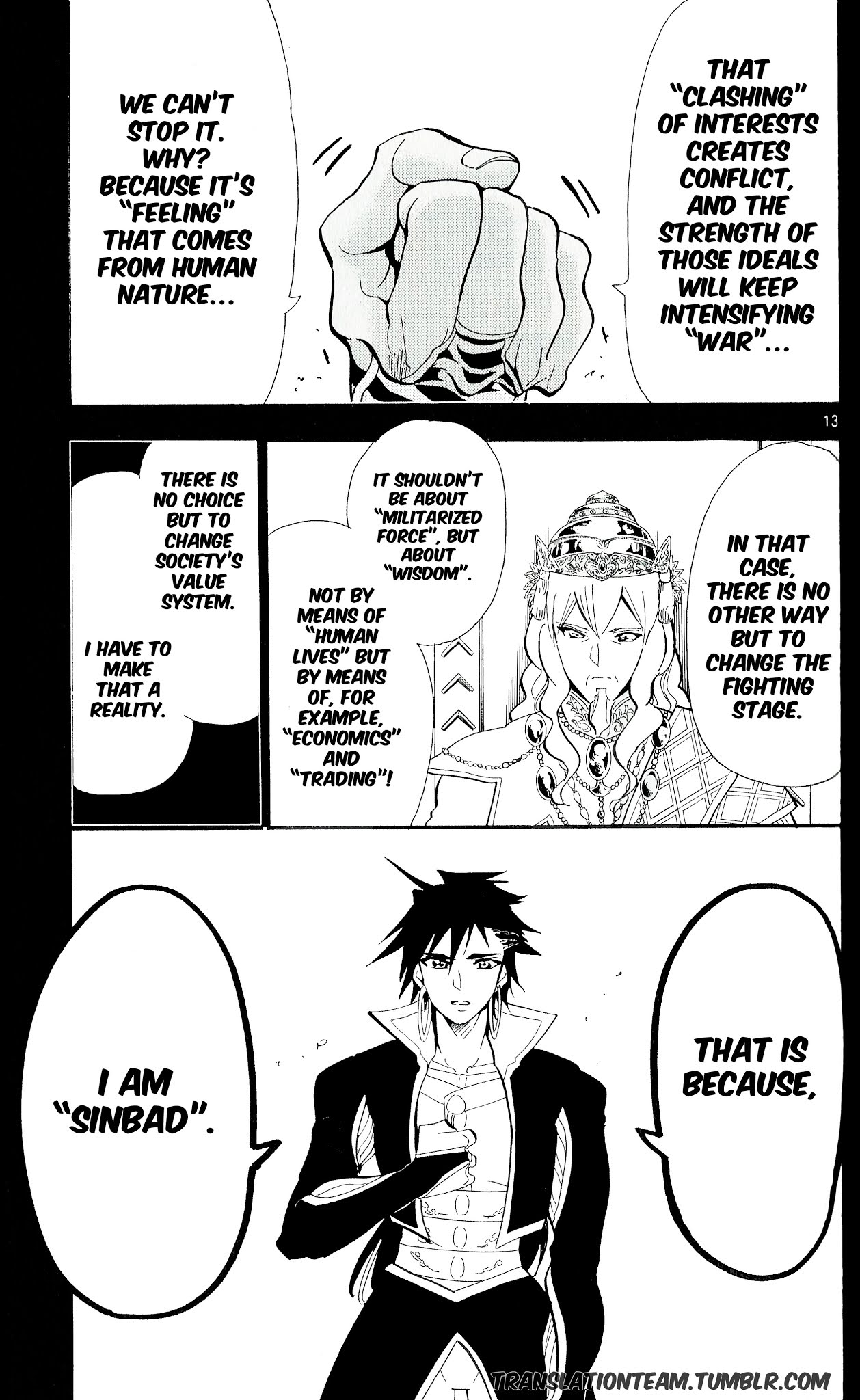Magi - Sinbad no Bouken Chapter 179 page 14 - Chapter 179: Return