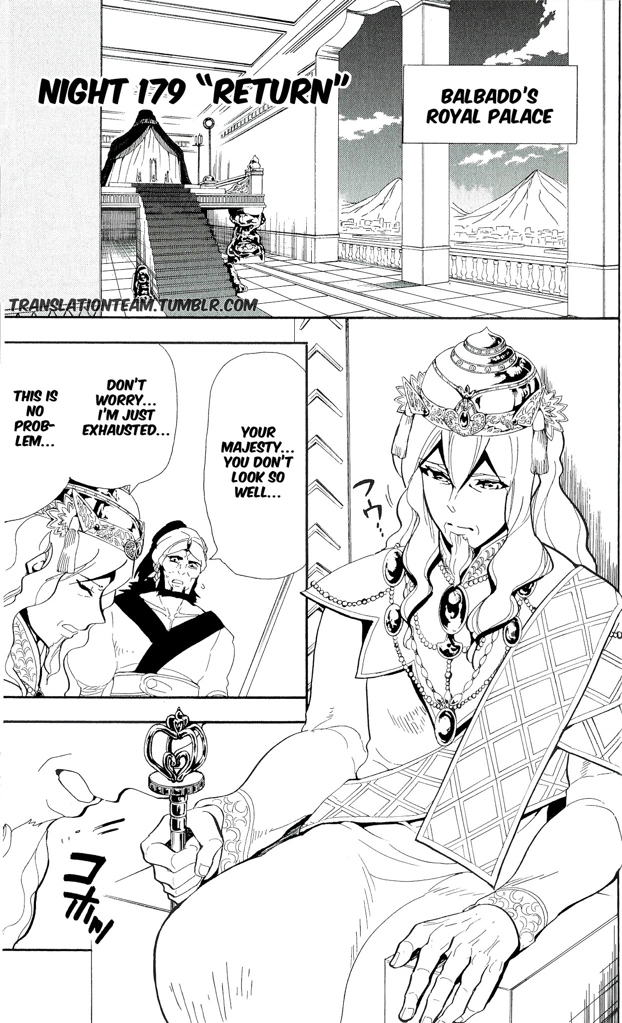 Magi - Sinbad no Bouken Chapter 179 page 2 - Chapter 179: Return