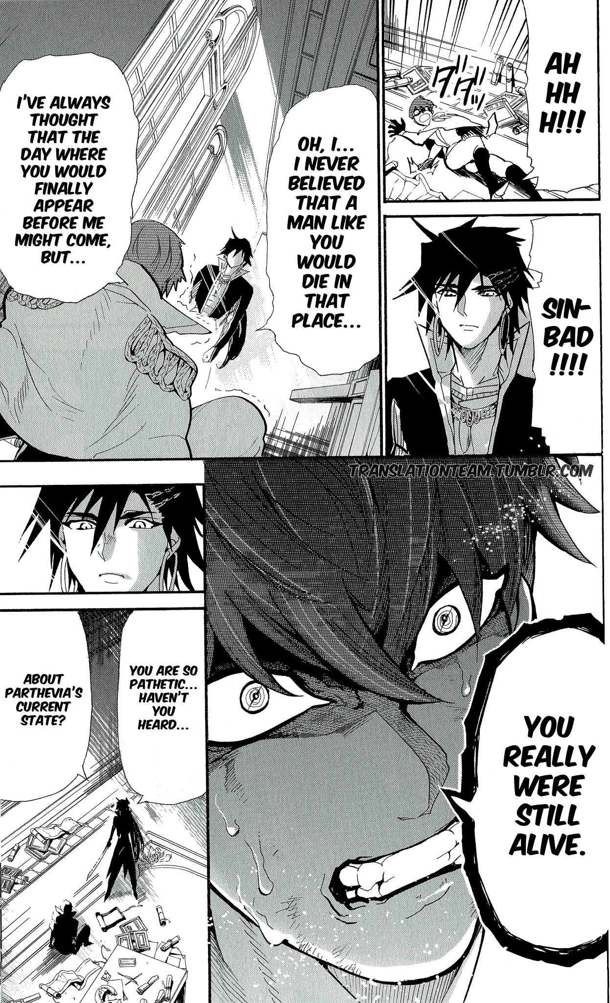 Magi - Sinbad no Bouken Chapter 179 page 23 - Chapter 179: Return