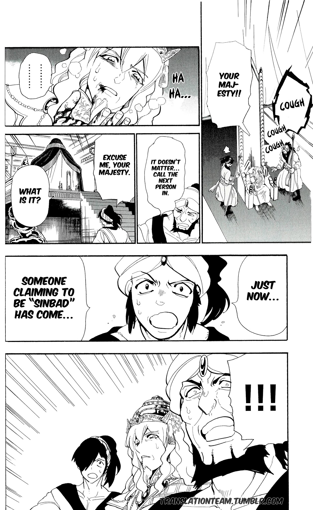 Magi - Sinbad no Bouken Chapter 179 page 3 - Chapter 179: Return