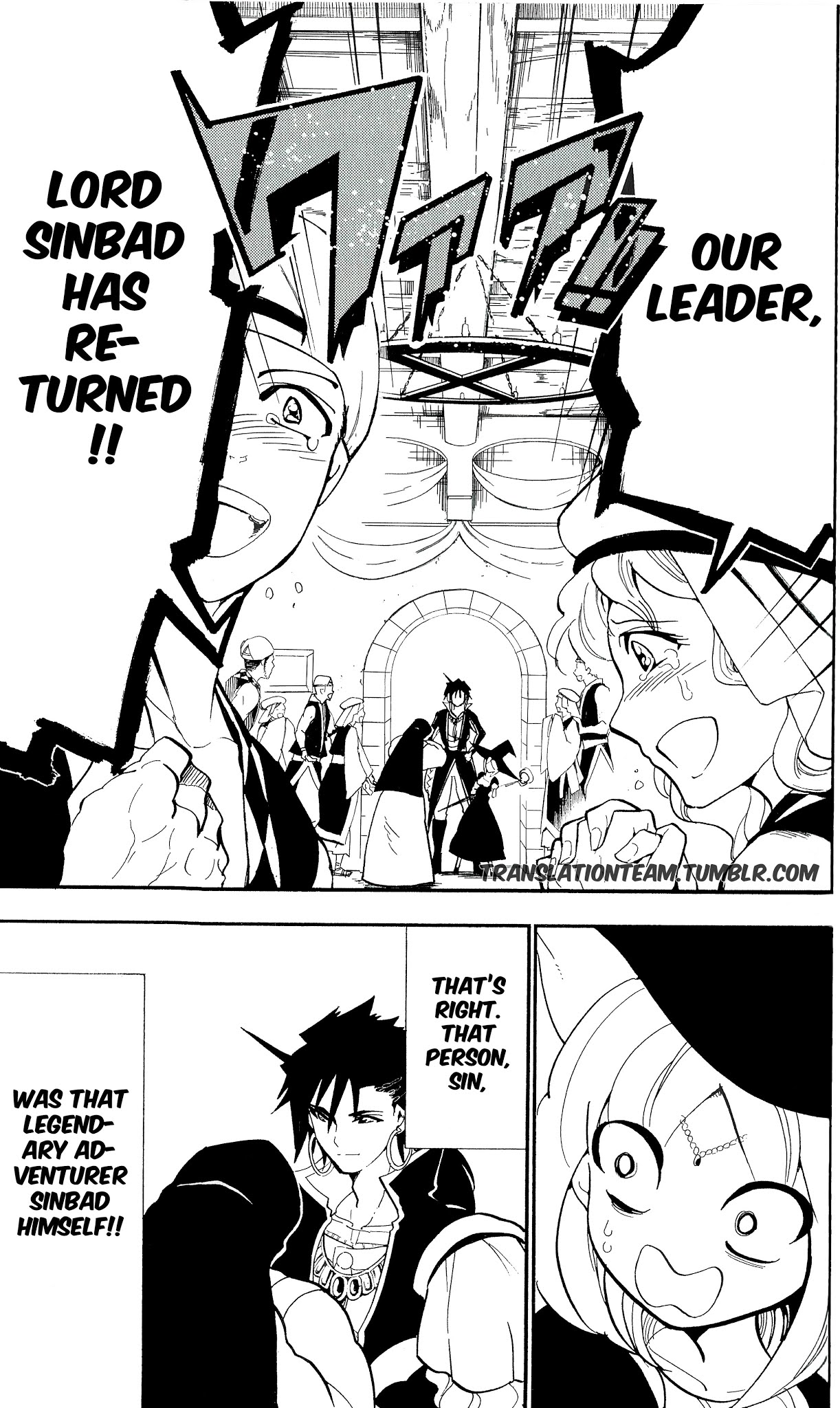 Magi - Sinbad no Bouken Chapter 179 page 6 - Chapter 179: Return