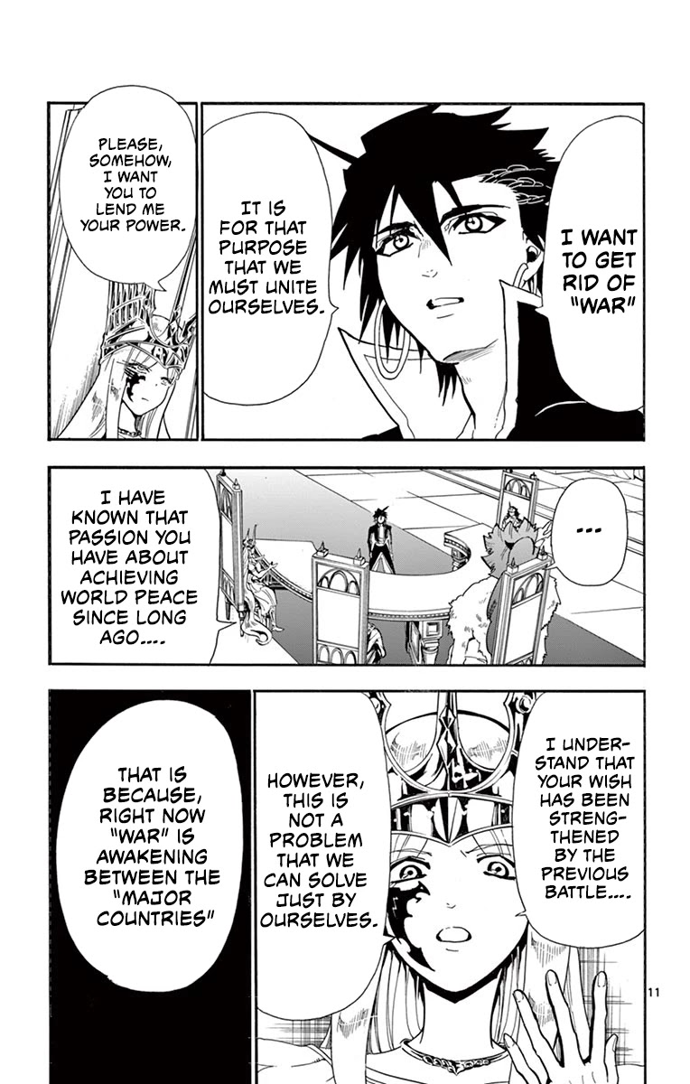 Magi - Sinbad no Bouken Chapter 180 page 11 - Chapter 180: To the future