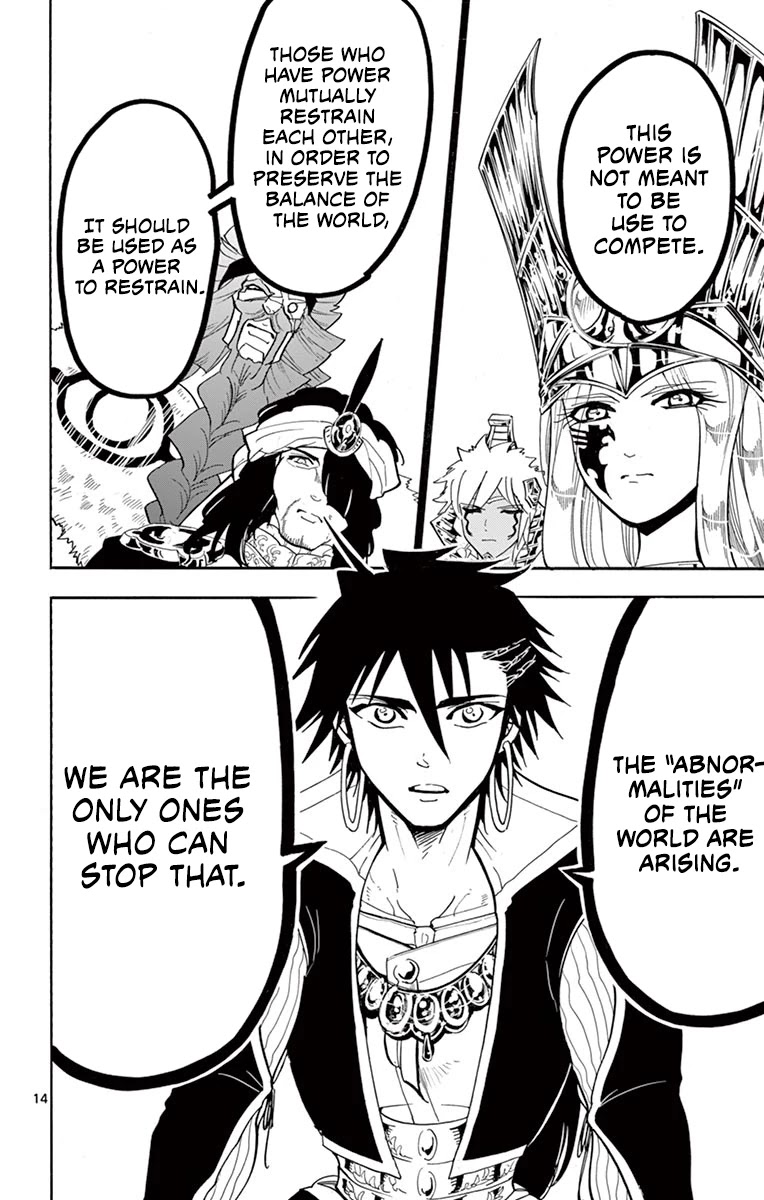 Magi - Sinbad no Bouken Chapter 180 page 14 - Chapter 180: To the future
