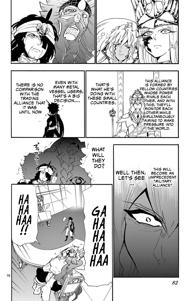 Magi - Sinbad no Bouken Chapter 180 page 16 - Chapter 180: To the future