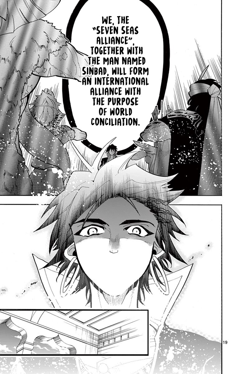 Magi - Sinbad no Bouken Chapter 180 page 19 - Chapter 180: To the future