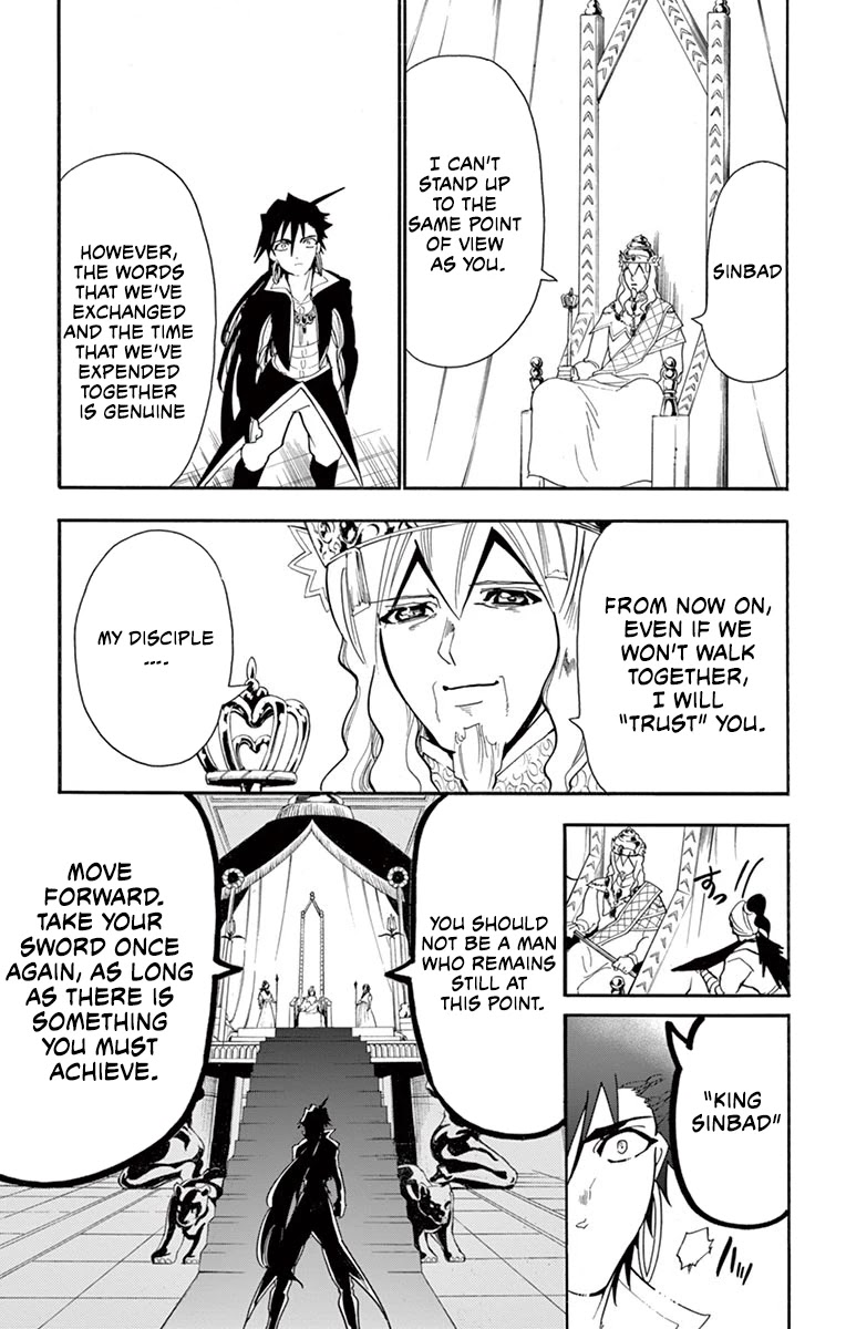 Magi - Sinbad no Bouken Chapter 180 page 23 - Chapter 180: To the future