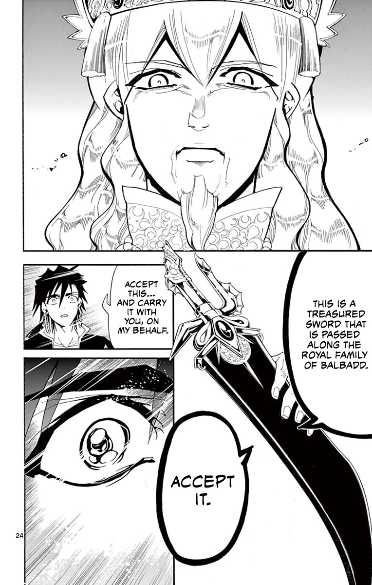 Magi - Sinbad no Bouken Chapter 180 page 24 - Chapter 180: To the future