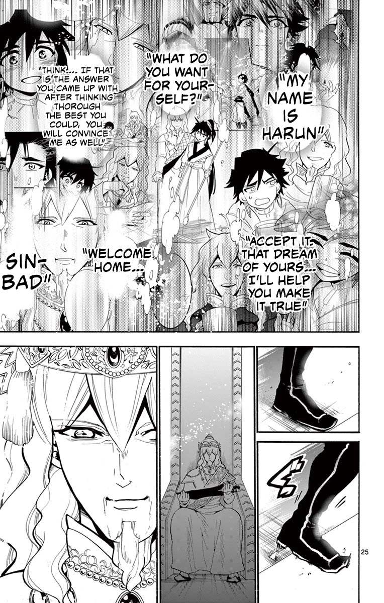 Magi - Sinbad no Bouken Chapter 180 page 25 - Chapter 180: To the future